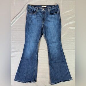 Levi's Women's Boot Cut Jeans - Dark Blue Denim